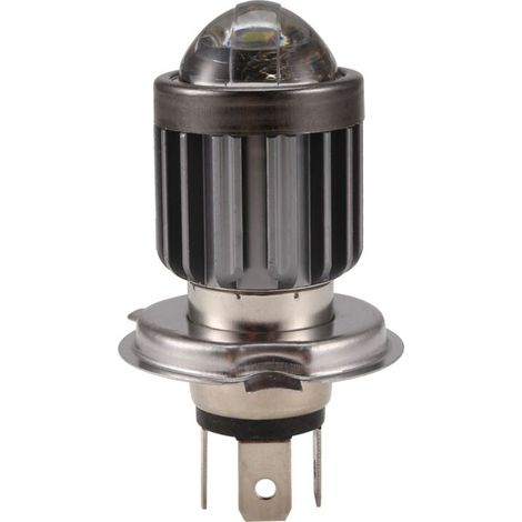 Projecteur LED H4 Phare Modifié Moto Ampoule Compacte Accessoires Intégrés Bicolores (1/4)