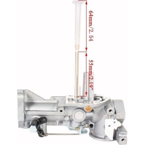 NALOOKAMIC  498298 Carburateur compatible avec Briggs & Stratton 5hp 5.5hp 130212 135202 130202 130292 135292 492611 137202 130232 134202 Craftsman MTD Rototill Broyeur de broyeur der