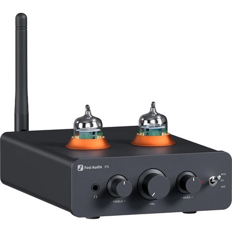 P3 Hi-Fi Tube Preamplifier, Home Audio Mini Amplifier with Tubes (1/5)