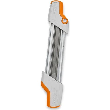 Guide d'affûtage 2 en 1 pour tronçonneuse - Lot de 1 - Acier durable - Diamètre 5,2 mm pour chaîne 3/8 - Usage professionnel et bricolage (1/3)