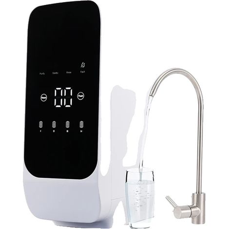 Système de filtration d'eau par osmose inverse, débit élevé, design compact, 110V-240V, UE, 600 GPD (1/2)