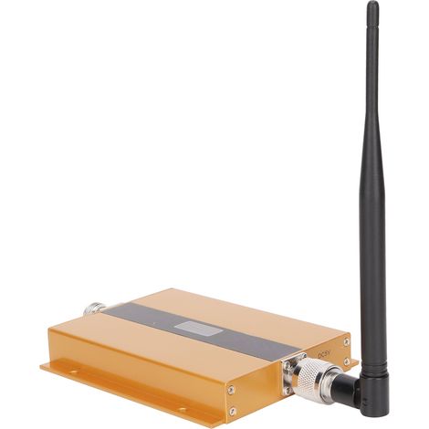 Amplificateur de signal pour téléphone portable Golden GSM/DCSP21 Antenne plate extérieure Câble de 10 m Petite antenne intérieure 110-240 V (prise britannique) (1/5)