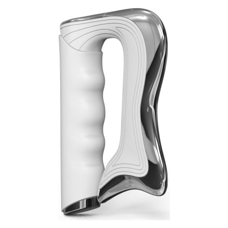 (Blanc) Appareil de massage myofascial vibrant électrique pour la colonne cervicale (1/5)