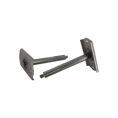 Eje de piñón externo ajustable para Stiga - Longitud: 162mm, ø: 17mm. Reemplaza origen: 1134-3767-01