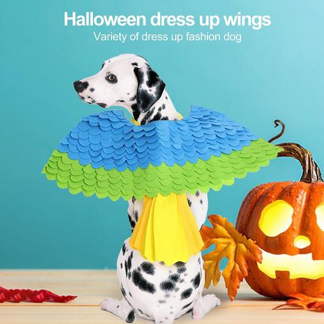Haustierkostüme: Hunde-, Katzen- und Vogelkostüme, Filzkleidung mit Vogelflügeln, Schnüffelkissen für Halloween oder Weihnachten