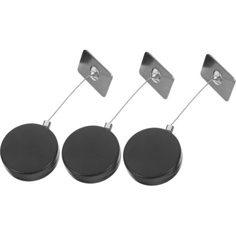 antivol rétractable en 3 parties avec protection adhésive (1/5)