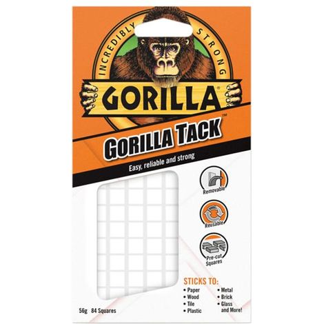 Gorilla Glue 3144101 Gorilla Tack™ 56g (84 Pieces) GRGTACK