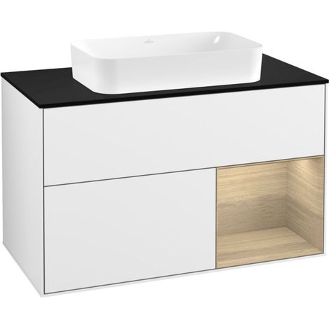 Armoire sous-lavabo Villeroy & Boch Finion G25 G252PCGF (1/2)