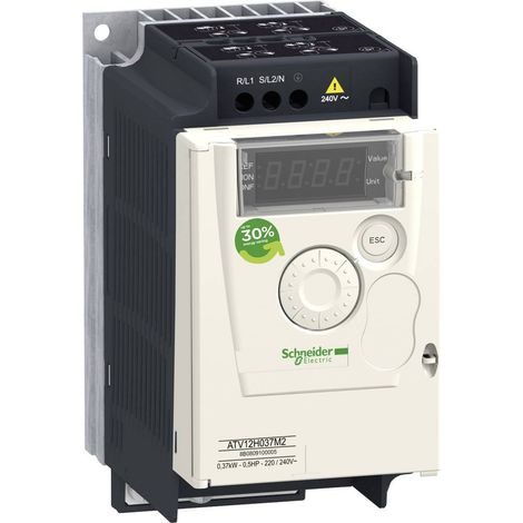 Schneider Electric Convertitore di frequenza ATV12H055M2 0.55 kW a 1 fase (1/2)