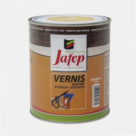 Vernis synthétique satiné incolore 750 ml