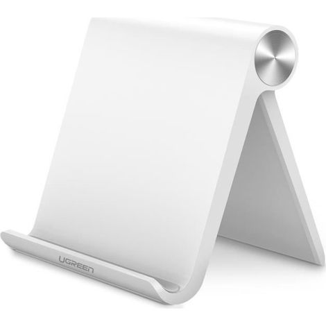 Support Téléphone Bureau - UGREEN - Multi-Angles - Réglable - Pliable - Protection en Caoutchouc