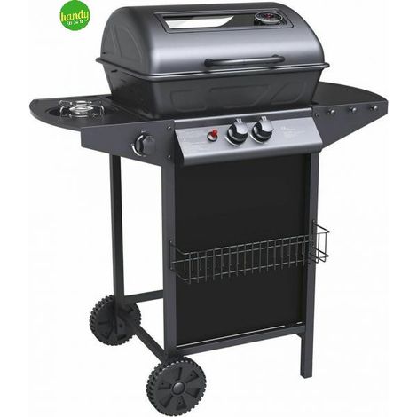 Barbecue a Gas a pietra lavica Ambra Garden Alabama 2,9Kw