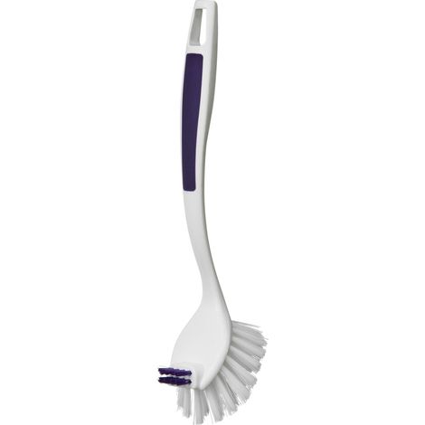 Premier Housewares Purple Dish Brush For Cleaning / Washing Dishes Brush Cleaner For Your Kitchen Comfortable Grip Robust Bristles Cleansing Brush 25 x 14 x 6 (1/2)