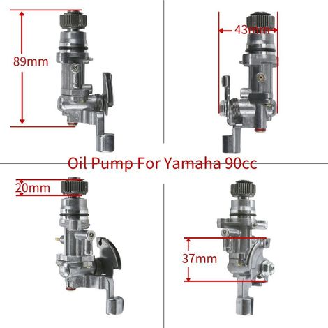 Die Ölpumpe JOG90 AXIS90 BWS100 ist für die Yamaha 90cc XH 90 Malaguti F10 geeignet. (1/4)