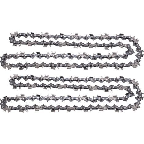 Chaîne de tronçonneuse de remplacement, 2 pièces, 72 maillons d'entraînement, 0,05 pouces, pour Husqvarna 33 44 45 50 51 55 57 133 154 234 238. (1/5)