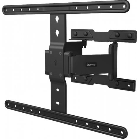Hama TV-Wandhalterung FULLMOTION Ultraslim, 600x400, 229 cm (90), 220851, Schwarz