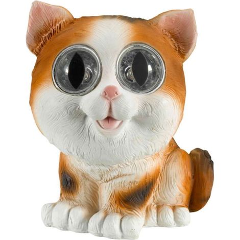 Chat Décoratif de Jardin en Résine Assortie 16 cm (1/4)