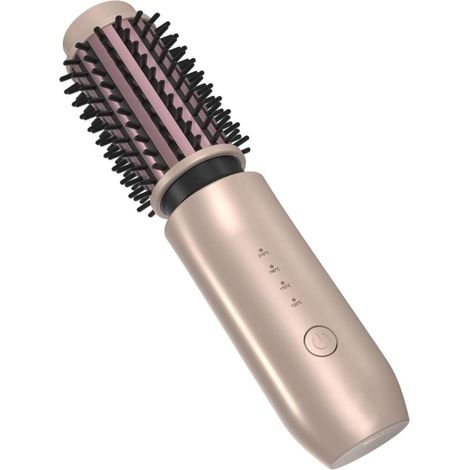 Brosse Cheveux Bouclés avec 4 Températures Brosse Chauffante Sans Fil 3 en 1 Brosse Thermique mobile (1/5)