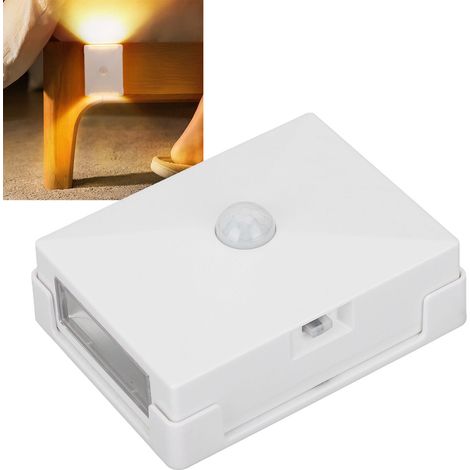 Veilleuse LED automatique sans fil avec capteur de présence humaine intelligent, idéale pour une utilisation domestique dans les couloirs et les espaces communs, les armoires à éclairage contrôlé, et (1/5)