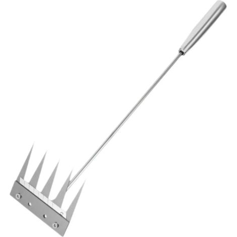 Outil manuel polyvalent pour arracher les mauvaises herbes de jardin (1/5)