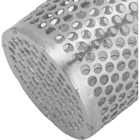 Filtre de bonde de lavabo en acier inoxydable, protection pour évier et sol, accessoires de cuisine et de salle de bain. Diamètre intérieur : 4,2 cm, hauteur : 10 cm, diamètre extérieur : 6,5 cm. (1/5)