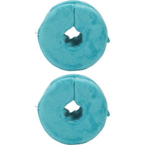 2 Pièces Coussin de Surélévation pour Pieds - Oreiller de Confort pour Cheville et Talon, Soulagement de la Pression et des Douleurs Plantaires (1/5)