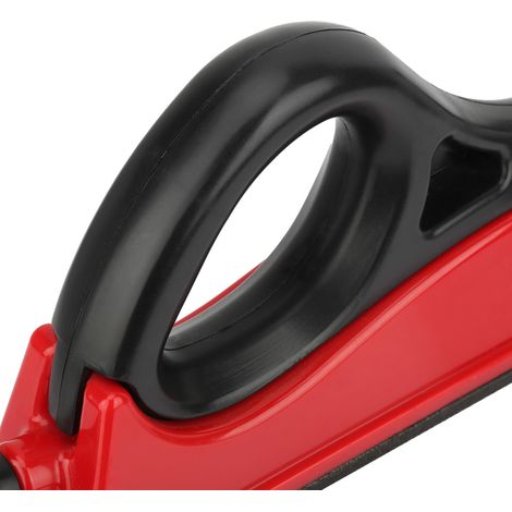 Bloc ponçage manuel anti-poussière aspiration plastique 70x420mm velcro carré bois pierre quincaillerie meuble polissage meulage 1 pièce (1/5)