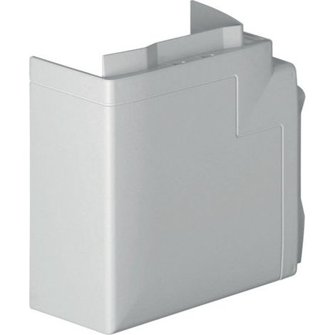 Angle plat et dérivation queraz enclipsage direct pour BD50100 RAL 9016 Pure (GBD5010059016)