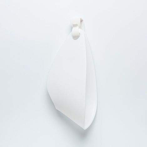 Sèche-cheveux en silicone anti-perforation pour salle de bain, accessoire de séche-cheveux pratique et résistant à installer facilement (1/5)