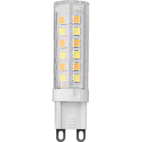 Ampoule LED G9 en céramique haute tension 220V/110V, type « corn lampadaire », pour miroir, phare, lustre ou applique murale extérieure. (1/5)