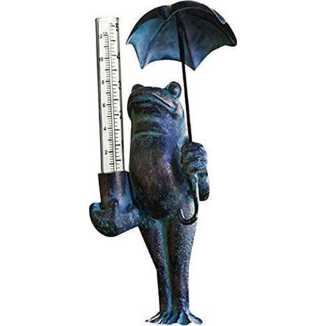 Tube de Remplacement pour Jauge de Pluie en Verre - 2 Pièces de 14 cm - Graduation Double (12 cm / 5 inch) - Précision 5.0 - Jardin, Terrain (1/4)