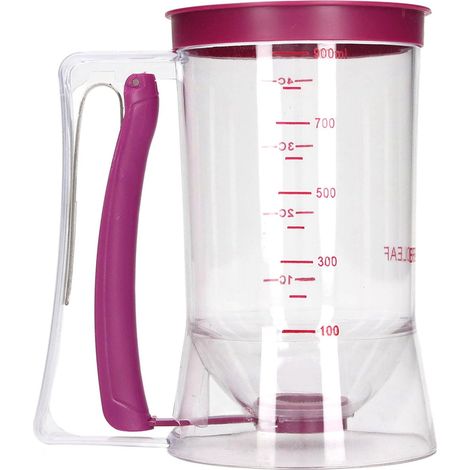 Dough Separator, ABS Dough Dispenser 900ML Dough Cream Separator Baking Tool for Pancakes, Cupcakes, Waffles, Baking Measuring Tools