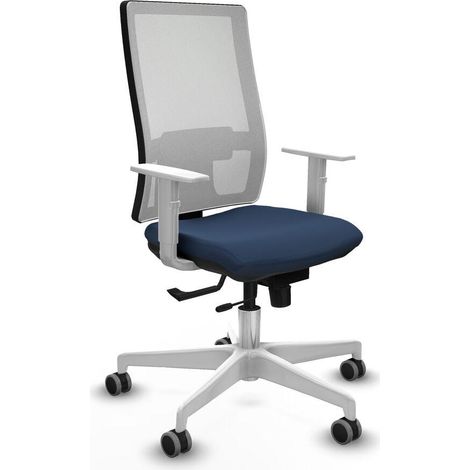 piqueras-y-crespo Modèle ergonomique bleu marine siège bureau