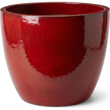 Vaso LANCELOT 58x51cm rosso tropicale (1/2)