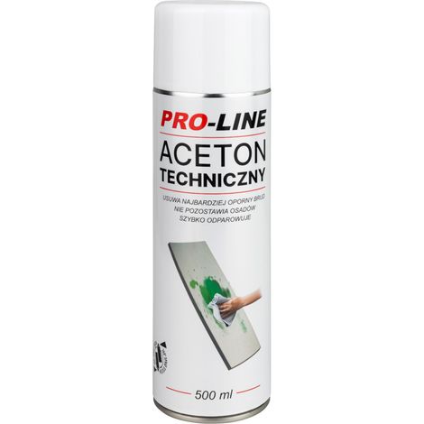 Technisches Aceton 100 % als Spray PRO-LINE Spray 500 ml (1/3)