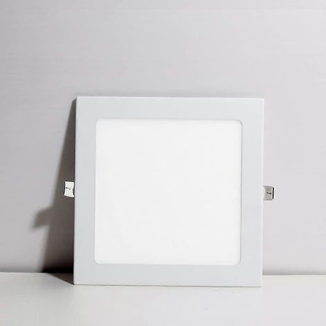 Plafonnier LED ultra-mince, panneau carré, 2-8 pouces, 3W-24W, éclairage encastré, 3000K, anti-éblouissement (1/5)