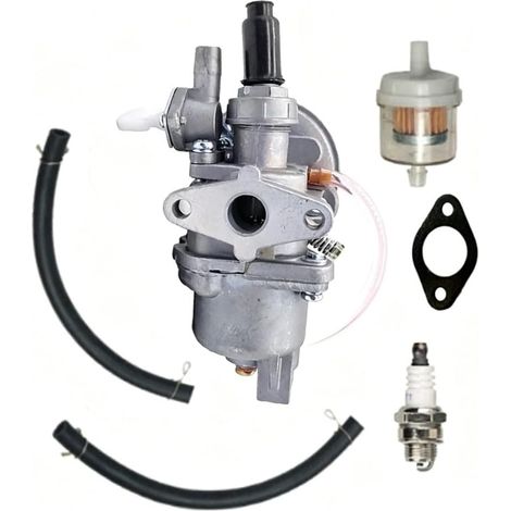 Carburateur Métal pour robuste pour Débroussailleuse CG328 Carburateur Livré avec joint d'étanchéité, conception mécanique pour efficace, carburant optimale, compatible modèles spécifiés (1/5)