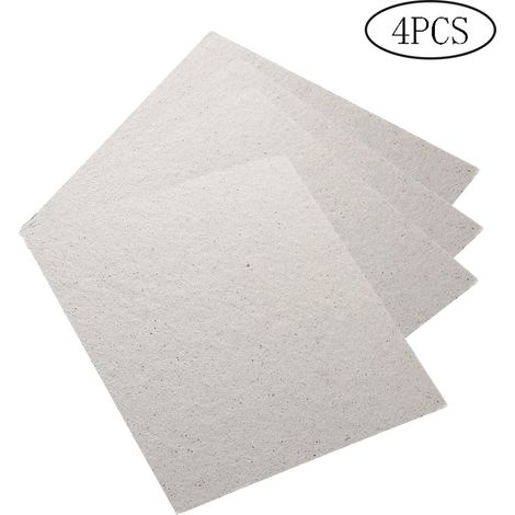 8 Feuilles de Mica Isolantes Résistantes à la Chaleur pour Four à Micro-ondes (1/5)