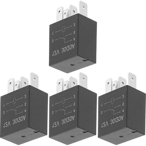 Compatible avec les relais de démarreur automobile 12 V à 5 broches, lot de 20 (1/5)