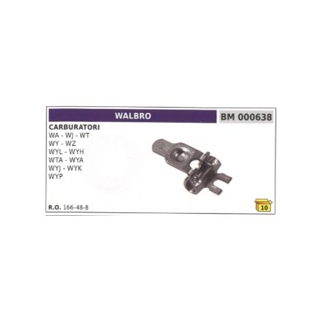 Bilanciere carburatore membrana WALBRO WA - WJ - WT - WY - WZ - WYL 166-48-8