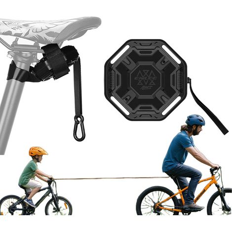 (2,5M kabelloses Restfahrrad für Erwachsene, Remorquage-System, Sangle de pour Tous Vélos VTT E-Bike, Ladekapazität 100 kg (1/5)