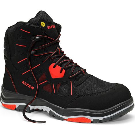 Elten Ergo-Active Sicherheitsschnürstiefel ANTHONY red Mid ESD S1 Typ 1, Gr. 41