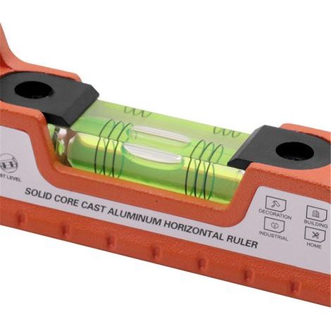 Profi-Niveau, schlagfeste Aluminiumlegierung, magnetische Libelle (1/5)