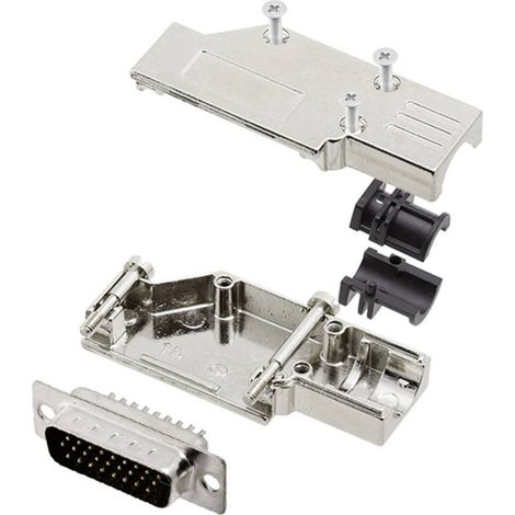 Kit embase SUB-D mâle Nombre de pôles: 26 encitech DCMR-FK-15-HDP26-K 6355-0066-02 90 ° fût à souder (1/2)