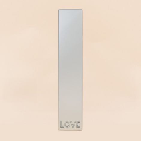 Miroir mot "love" 120x25cm (1/4)