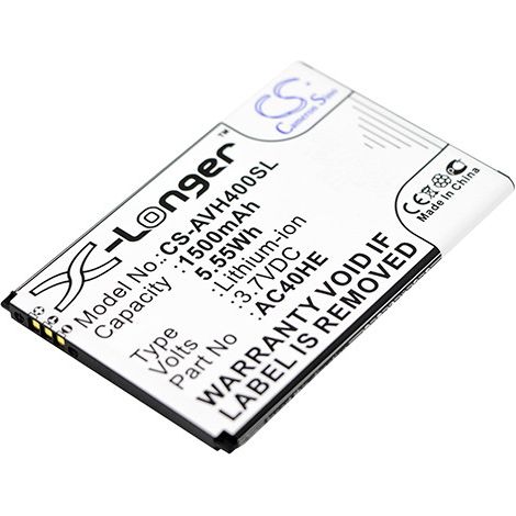 NX - Batterie téléphone, smartphone, GSM pour Archos 3.7V 1500mAh - AC40HE