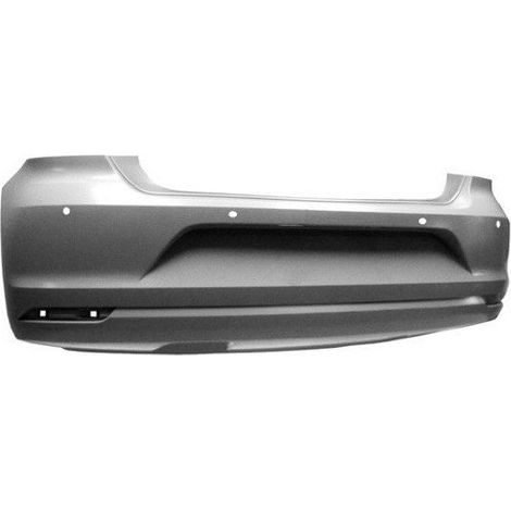 Pare-choc arrière à peindre avec trous radars Volkswagen Polo 5 2014-2017