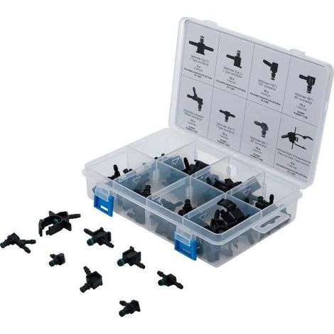 Kit di connettori diesel Bgs nero 85 pezzi