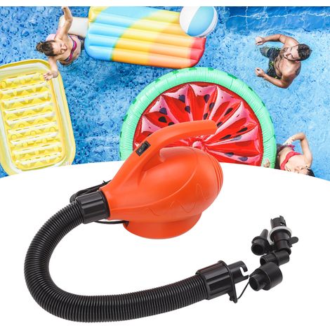 Elektrische 600-W-Luftpumpe für den Heimgebrauch: Schlauchboote, Luftbetten, aufblasbare Pools, aufblasbare Sofas, Hochdruck-Luftpumpe, Europäischer Standard 220–240 V (1/5)