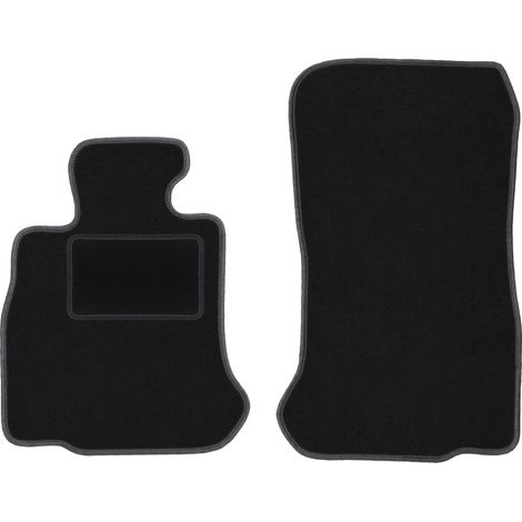 Alfombrillas delanteras para BMW 6 F13 Coupé (2011-2018) negras (1/5)